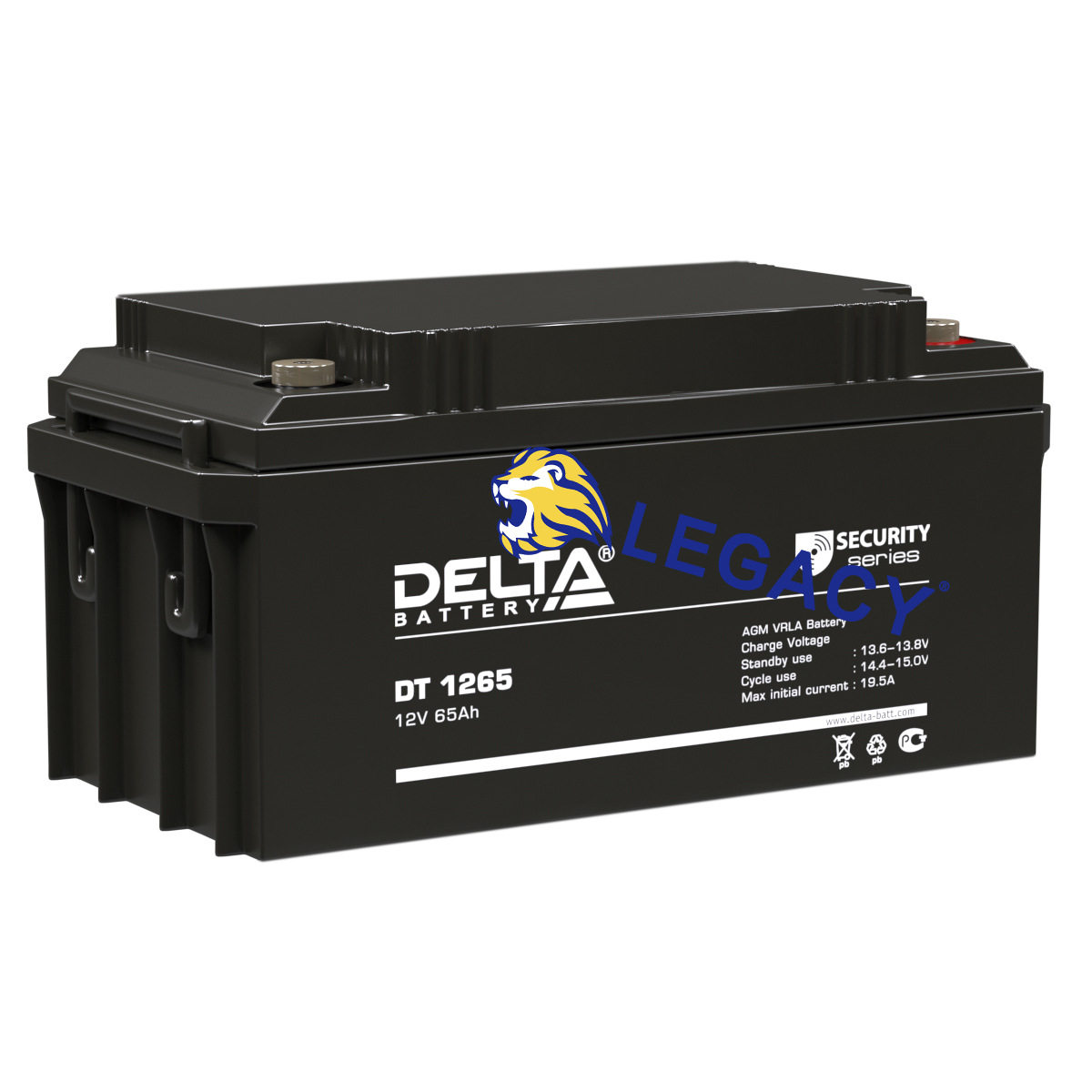 DELTA蓄电池DT126512V65AH直流屏UPS/EPS电源备用电池