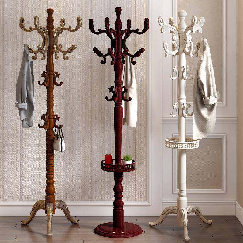 法式复古衣帽架欧式卧室落地衣架木质网红简约挂衣杆衣服架实木客,工业油品/胶粘/化学/实验室用品,其他实验室设备,淘宝优惠券,粉丝福利购,淘宝优惠卷