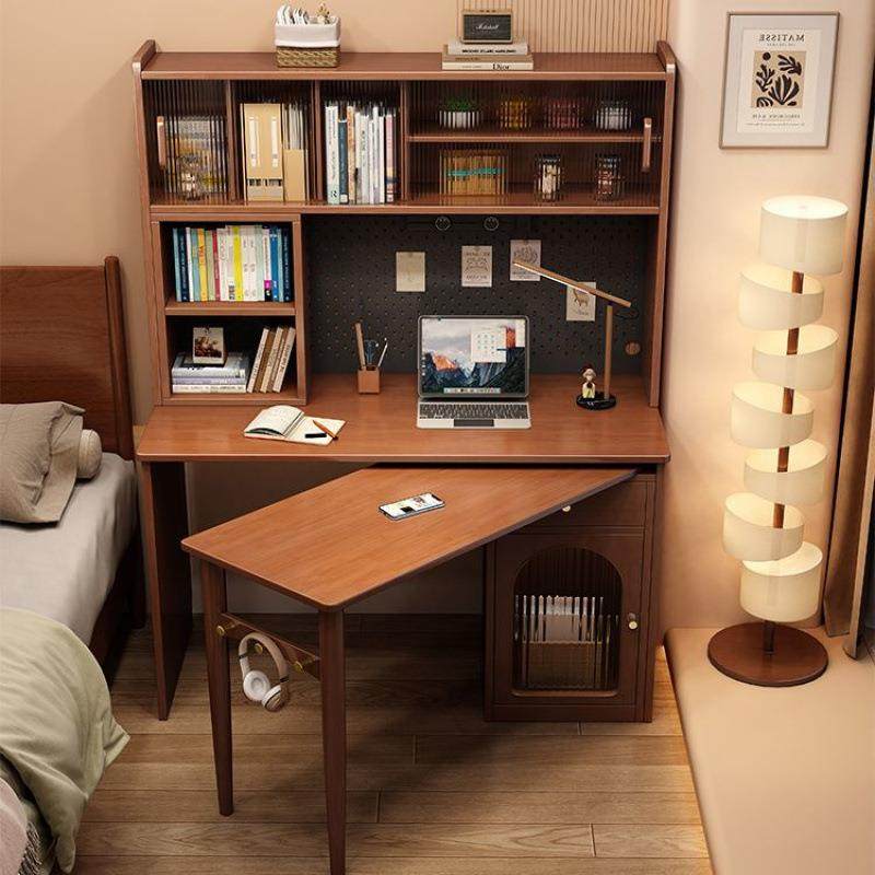 榆木实木移动折叠旋转现代简约儿童学生一桌两用带书架书房学习桌,农用物资,其他肥料,淘宝优惠券,粉丝福利购,淘宝优惠卷