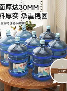 圆桌木租腿餐桌新中式胡tb-89362木色出房小户实型家桃用桌椅圆形