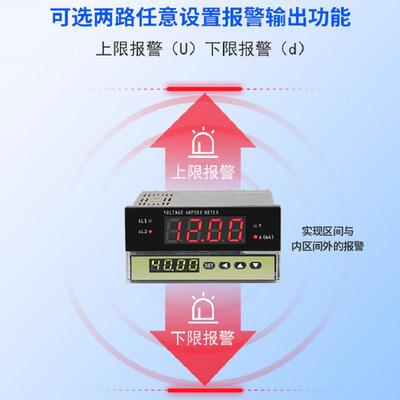 TKYDL8A-IRC10A1UJO000两路2报警直流电流O表4交-0mA输出
