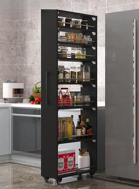 夹缝缝柜窄柜柜隙厨房冰箱缝隙置物窄柜边67265柜边柜侧拉大容量