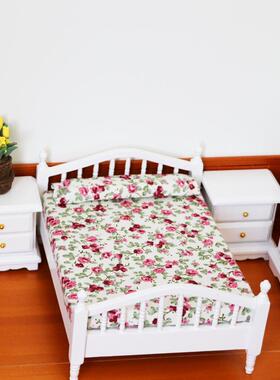 1：2用迷你娃娃屋卧室套装6套dollhous12分娃175593娃摆件oeb11床