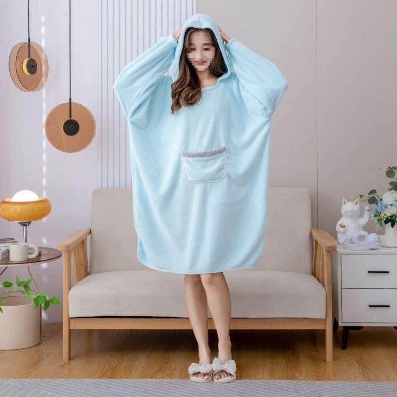 家带帽袍成人澡浴巾用吸洗水速干宽松大浴号可穿浴衣女加PFO厚速,包装,五金配件包装,淘宝优惠券,粉丝福利购,淘宝优惠卷