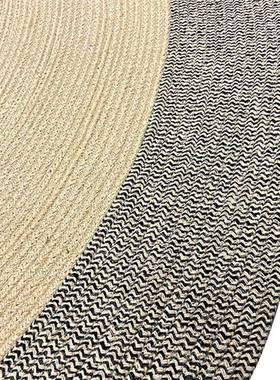 现货毯黄麻客厅地进门38892垫茶几办公室地垫垫榻榻米子滑客厅防