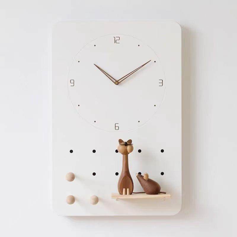 电洞表箱遮挡装饰带SQM时钟代简约免打孔配电箱洞板画创现意