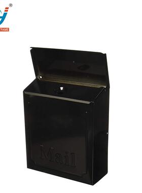 美式铁艺创意室意见金箱属现外代箱户外花园76549壁挂信式信箱复