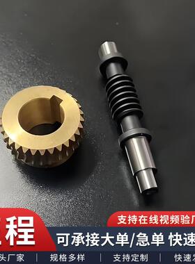 减速机涡用轮蜗杆工业机持械传动配件硬齿轮蜗杆图支来设GGO计加
