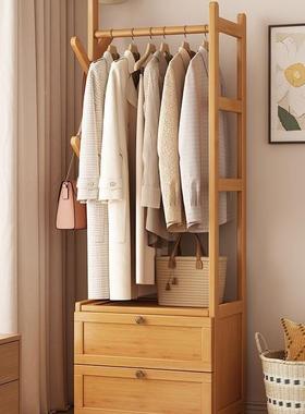 挂衣架落地立式衣28160柜卧室内房用间家晾服网红衣晒包储置物衣