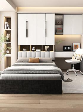 卧3Y榻榻米床衣床多功能储物49600小户型床柜柜一体室带书桌床儿