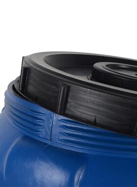 蓝色双层抗老化加塑料桶储41833桶水箱厚40大0L立式圆形酵素桶水