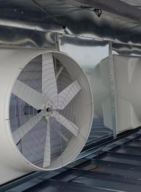 玻钢负压风机猪舍用腐耐蚀璃排气扇工业排风75577风扇养殖场通设