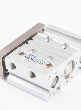 气动导杆三杆三轴缸M21138GM12/16/20/3/63-1气0/20/25/30/240/P5