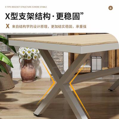 外户桌椅塑三五件套庭院防腐防水休防晒组合闲室EJX外露天阳台木