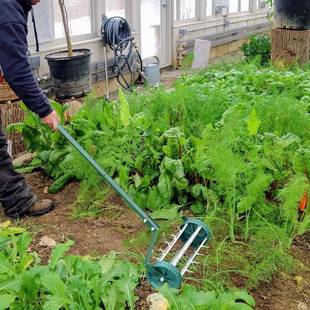 扶现货跨境马亚逊销草坪园林手热式翻土器草坪滚筒式打孔松97465