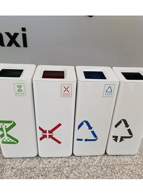 NF白色分类盖垃无圾CHW大桶G方形商用大容量商场酒店地铁餐厅厦4S