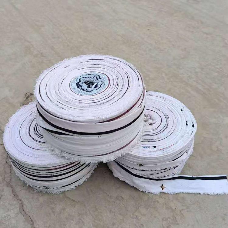 吉林511供户嫁接棉树枝捆土球涤布条植物缠棚土球黑白拉布条