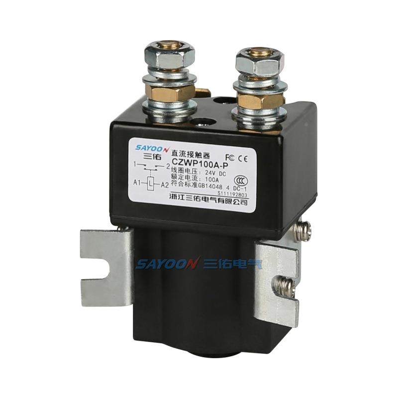 佑4CZWP10三0A密封防水直GYN流接触器100A12V2V06V等