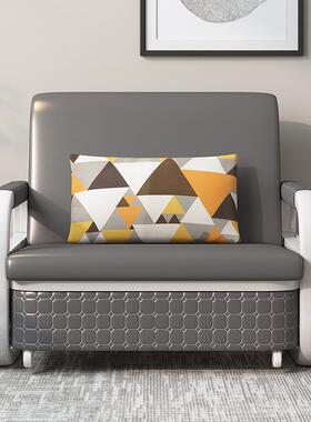 MYBL7超纤皮质沙发床多功能可折叠两储用公家用可伸缩单人办抽拉