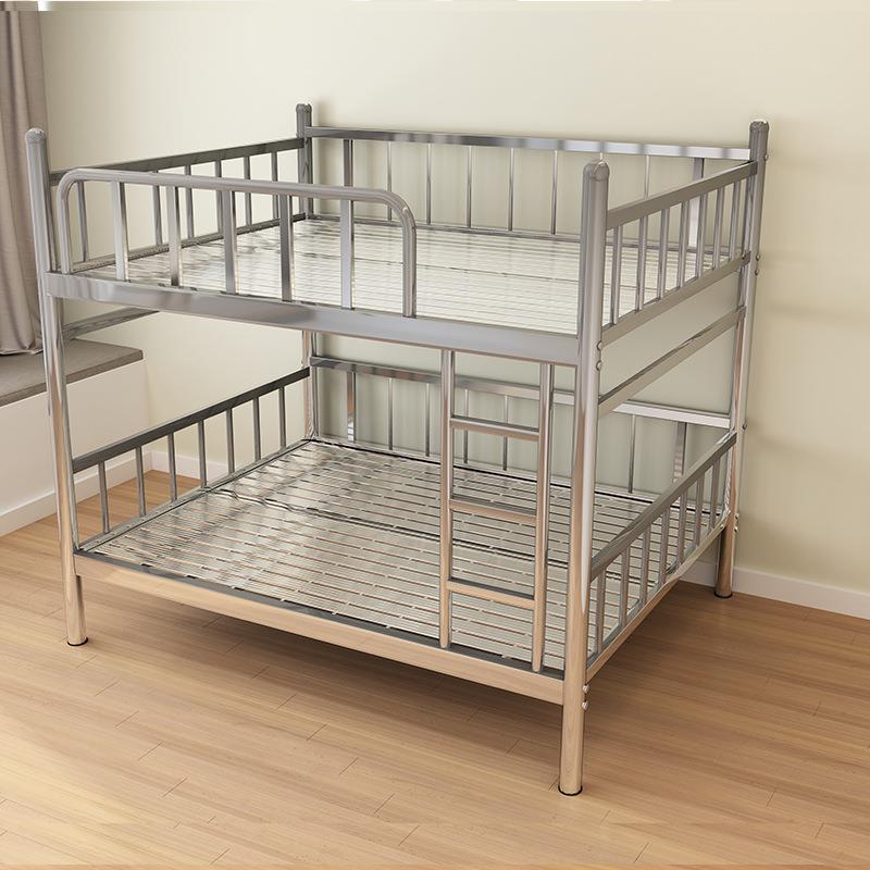 不锈床钢上下铺S01床双层床学生员床厂区宿舍锈子母床工高低床不
