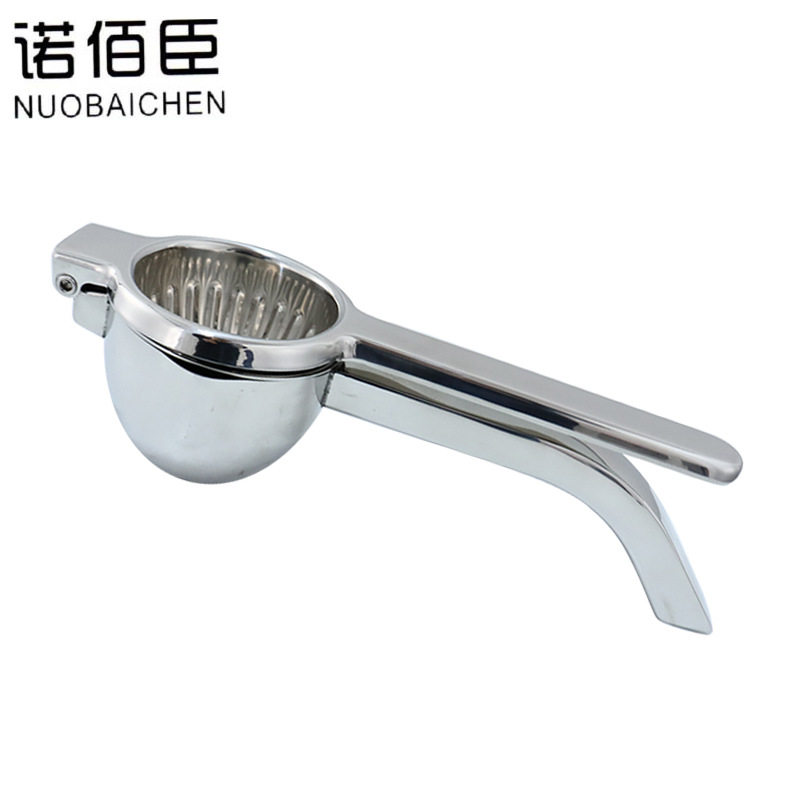 手动榨汁器不锈钢304水果果汁家用酒吧榨汁机柠檬夹压汁器跨境