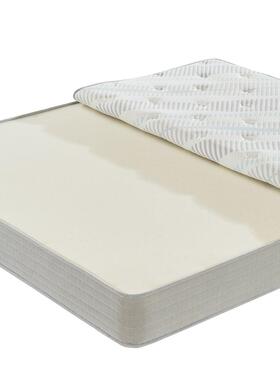 V845OMoon丝天然乳胶床垫天面料1.51.米弹簧MQF席梦思床垫可拆洗