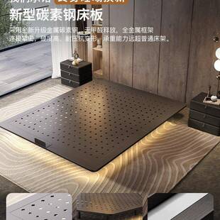 碳素钢悬浮床架无床头XRC主卧室米新8双1人齐边0加厚加固铁架225