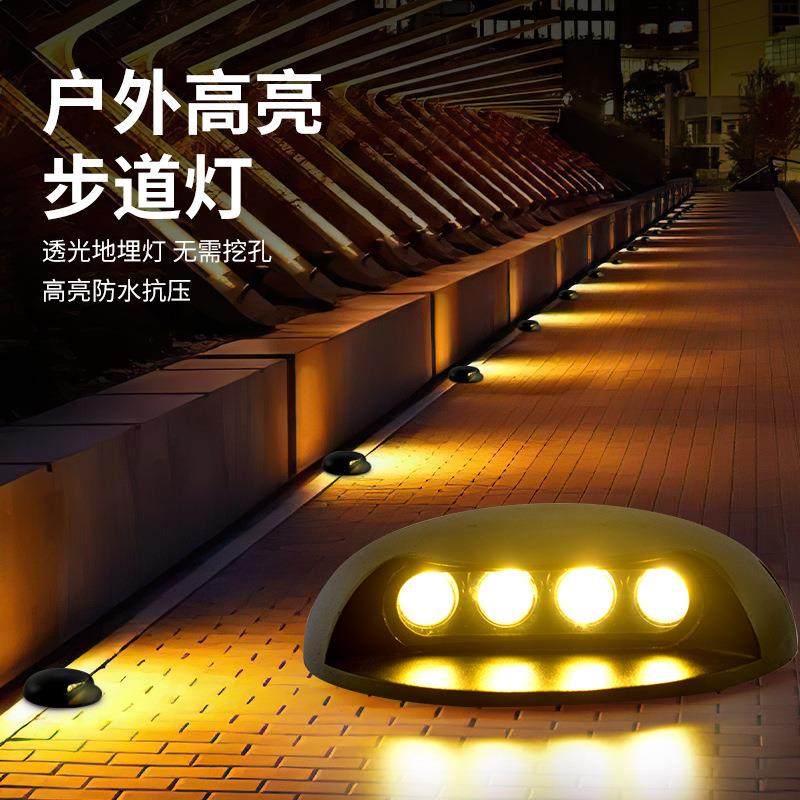 LED户外防水栈道灯步道灯台阶灯3W龟背地埋灯512外控侧发光埋地灯,纺织面料/辅料/配套,纺织机械配件,淘宝优惠券,粉丝福利购,淘宝优惠卷