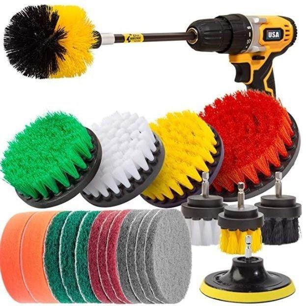 工厂直售热款电钻刷22件套抛光打磨工具刷小毛刷电动清洁毛刷,机械设备,其他机械设备,淘宝优惠券,粉丝福利购,淘宝优惠卷