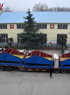 矿山振动筛振动筛型号SZZ自定振动筛