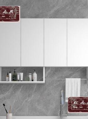 阳台隔收断蜂窝铝阳台储物柜纳吊柜挂墙式铝合金生卫间房IMD置厨