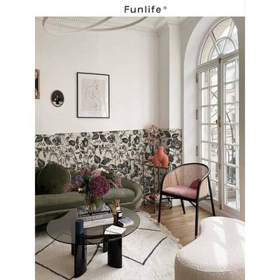 S58庭玫具瑰60cm8加中宽家50553衣柜翻新贴客厅墙纸屏风改造墙贴