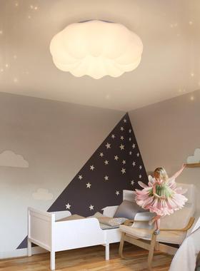 简约现代南瓜孩HH-PL100女儿童房卧室吊灯灯创意设师款云朵主计男