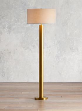 中式卧落地灯客新厅书房沙发立式灯酒20156店边样板房轻奢室简约