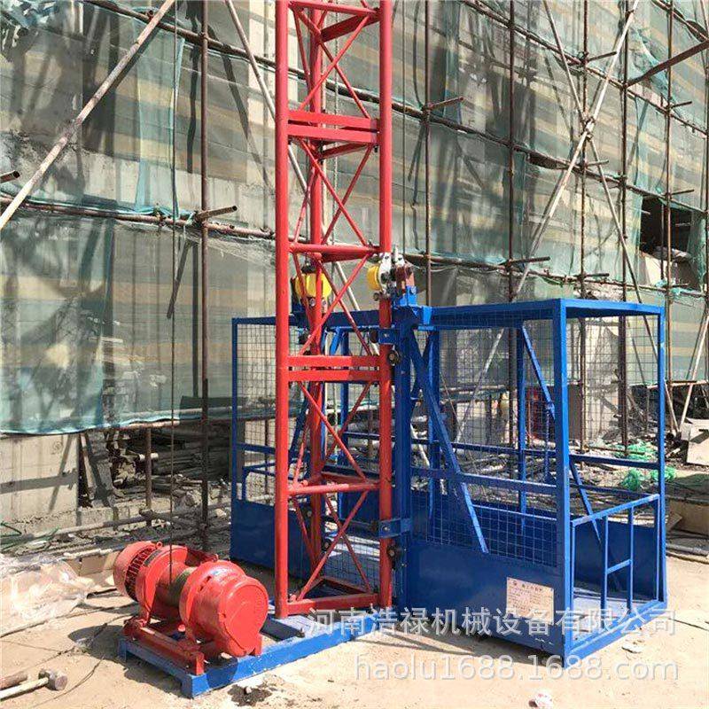 SS1T机OMA单柱单笼升降机建筑物料工提升机自升施式货运上料器