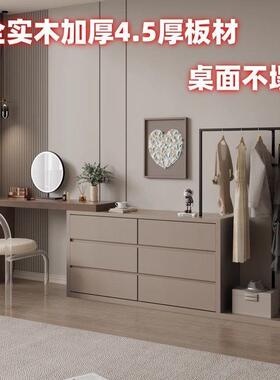 2简025新款轻XMB奢实带木梳妆台斗帽柜一体衣架卧室现代约床尾化