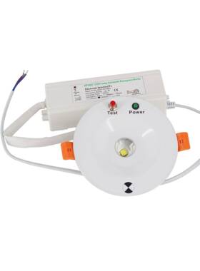 EAUXLED-05入式ELD应急灯3W嵌非持续式照明筒灯嵌入式安装DF-QBXD