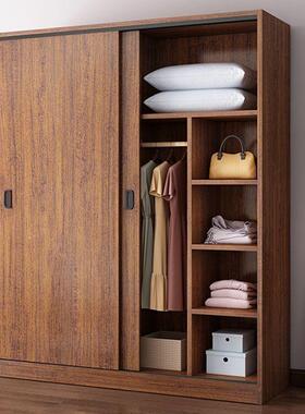 柜儿童衣出租房用户型实木小质储物柜单人衣室柜家用卧fx38AAFs收