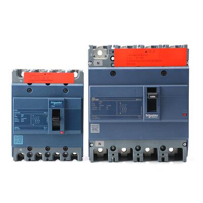 1306塑壳断4路0器EZD系列智能空气开关E型三相线P/3P10四A160A