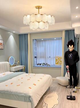 贝壳DM-WSXD-吊灯主室灯奶风温馨浪漫轻卧奢女孩儿童房灯客厅吊间