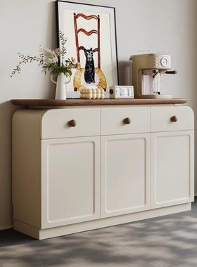 实木一古风XMV餐边柜新款靠墙体中桃储物柜胡木斗柜小户型复古