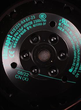 装原R2E225V-RA92-232205mm23689820.68A155W涡轮离心风机