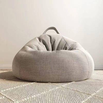 懒人沙发沙可椅躺可睡卧室单人小发沙袋阳台休闲REWE8848豆懒人客