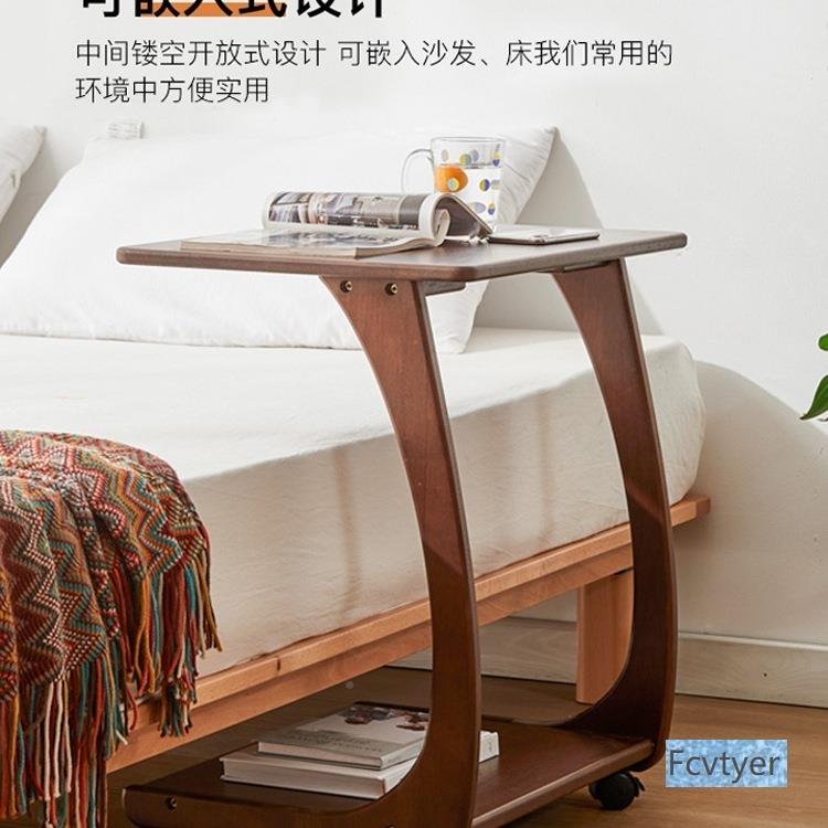 实木沙发几柜可移动桌子带轮边你茶几角客厅小10101770户型家用方
