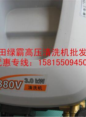 绿霸L-T1形6MA全铜扇优质洗SUN厂车高压清洗机洗车机