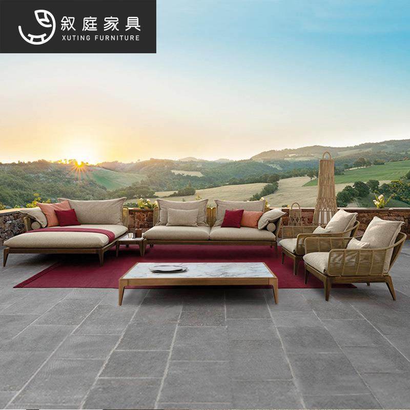 户外藤编沙发庭院家具北欧室外别墅露台花园客厅藤艺沙发茶几组合,农用物资,其他肥料,淘宝优惠券,粉丝福利购,淘宝优惠卷