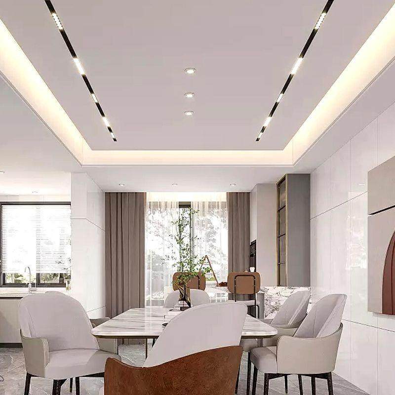 嵌入式磁吸轨道灯设计组合套餐客厅卧室无主灯照明led线灯无边框,节庆用品/礼品,新娘配件,淘宝优惠券,粉丝福利购,淘宝优惠卷