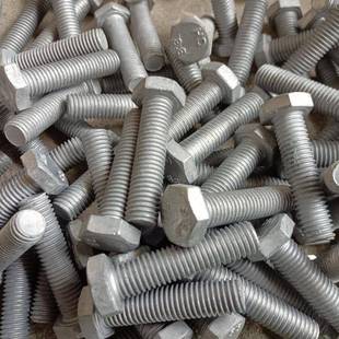 M&8.8热镀锌光伏风电电力外六角螺栓M8M10M12M14M16 300长现货