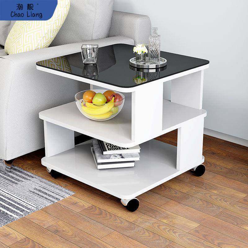 圆角方几客厅小茶几可移动简约小边桌钢化玻璃面沙发边几柜餐桌,农用物资,其他肥料,淘宝优惠券,粉丝福利购,淘宝优惠卷