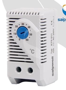 斯普威尔配电箱用机械式散热温控开关KTS011接风扇控制降温开关